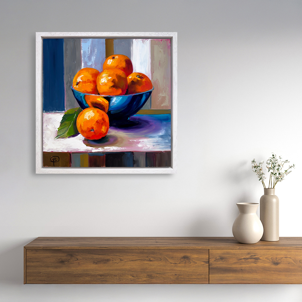 View of picture in situ